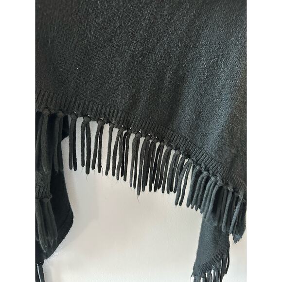 Liz Lange Maternity Sweater Women's Small Medium Cardigan Fringe Waterfall - Picture 3 of 7